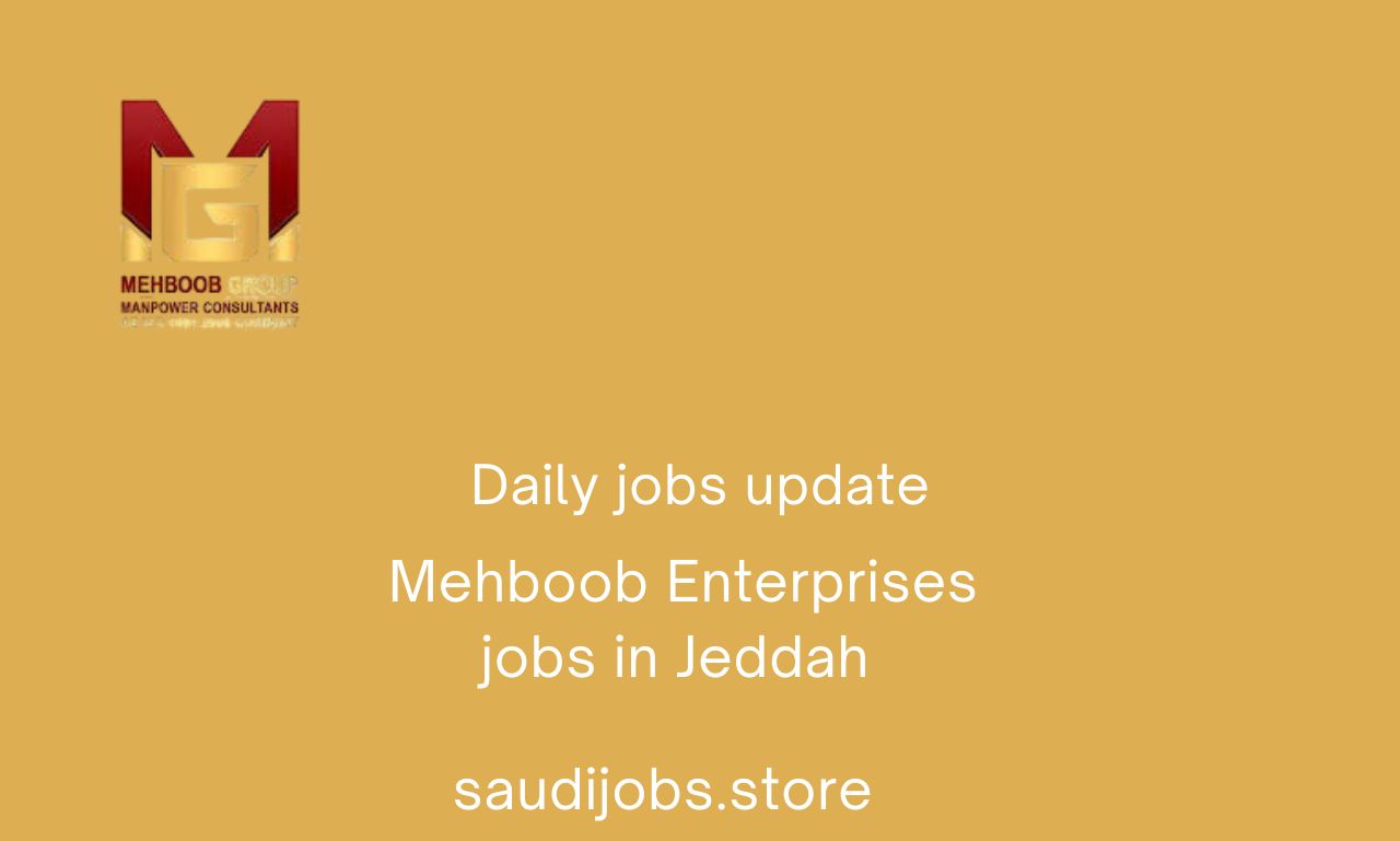 job in Jeddah